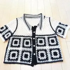 美品！オススメ！人気ブランド！ＦＵＮ アイボリーカーディガン