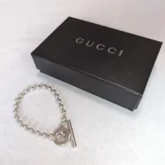 GUCCI グッチ ボールチェーン ブレスレット シルバー925 箱付き 710のサムネイル