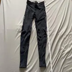 OFF-WHITE スポーツレギンス 黒 M ドローコード パンツ レディース OFF-WHITE スポーツレギンス 黒 M ドローコード パンツ レディース