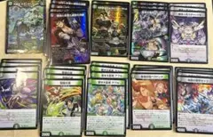 花畑チャイカ 10種33枚/にじさんじ デュエマ デッキパーツ 異次元の超獣使い