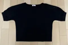 【Couture Brooch 】半袖Tシャツ　ブラック　サイズ38のサムネイル