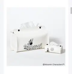 新品未使用　MOOMIN　親子ティッシュケース　付録　セット