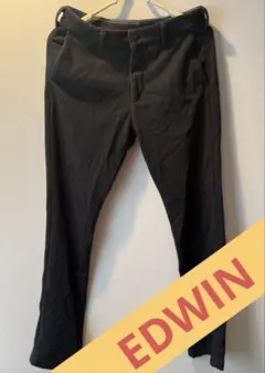 【EDWIN】 JERSEYS ジャージーズ M ブラック ストレッチのサムネイル