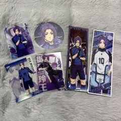 ブルーロック 御影玲王 ステッカー クリアカード コースター
