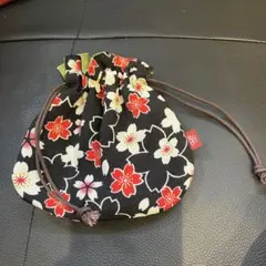桜　巾着ポーチ　浴衣　和風　和柄　日本