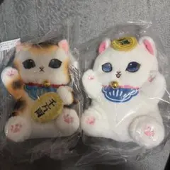 h*o様 mofusand スーベニアくじ A賞 BIGな招き猫ぬいぐるみ 座布