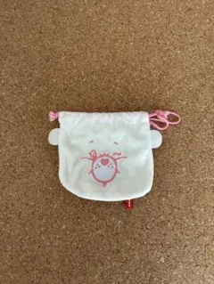 ケアベア ふわふわフェイス巾着