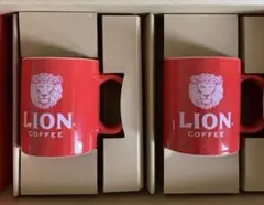 新品未使用】LION COFFEE マグカップセット2セット - メルカリ