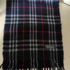 美品　バーバリー マフラー　本物鑑定済みのサムネイル