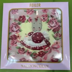 FEILER フェイラー/ マロンクリーム/ サンリオ/ コラボハンカチ