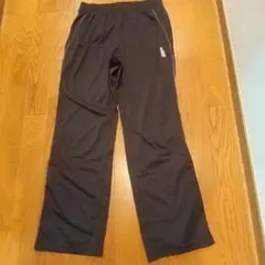 ゴーセン ウォームアップパンツ 黒 レディースM