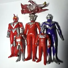 ウルトラマン ソフビ まとめ売り 6体セット 当時物