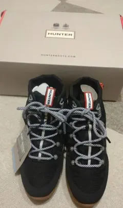 ❗️新品・未使用❗️ Hunter ハンター レディース　スニーカー 黒 ハンター HUNTER レディース トラベル スニーカー （ブラック