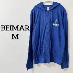 BEIMAR USA フード付き薄手パーカー 青 Mのサムネイル