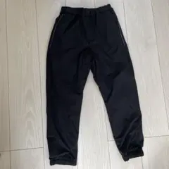 ブラック ロングパンツ ストレッチウォーム　イージー　ジョガーパンツ