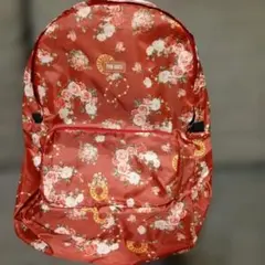 PINK HOUSE 　花柄ナイロン　リュックのサムネイル