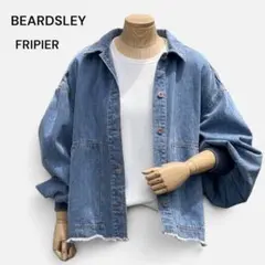 美品】BEARDSLEY FRIPIER パフ袖デニムジャケット ビアズリー - メルカリ