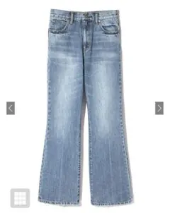 ブーツカットデニム・ライトブルー GRL