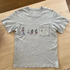 ユニクロ×長場雄　コラボtシャツ グレー　Ｓサイズ　Disney ミッキー