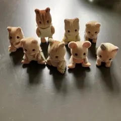 シルバニアファミリー人形 8体セット