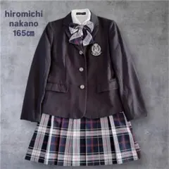 0【美品】ヒロミチナカノ　ガールズフォーマルスーツ　165㎝　4点セット　卒服