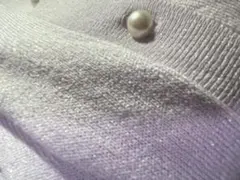 GALLORIA ラベンダー 長袖カーディガン