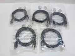amazon basics Cat.7 イーサネットケーブル 1.5m 5本 黒