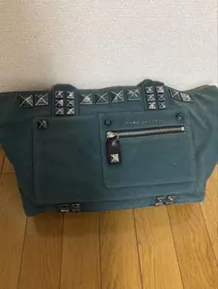 MARC JACOBS スタッズ　トートバッグ グリーンのサムネイル