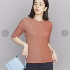 クレープ コンパクトクルーネック Tシャツ