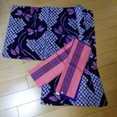 有松絞り浴衣単品☆紺地に月と兎の柄 しつけ付 有松絞り浴衣単品☆紺地に月と兎の柄 しつけ付 - メルカリ
