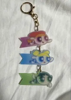パワーパフガールズ ゆらゆらキーホルダーver.2