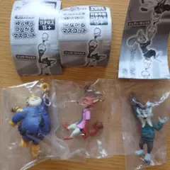 ズートピア2 ゆらゆらつながるマスコット 3個セット