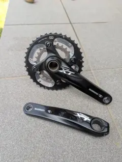 シマノ XTR FC-M951 クランクセット MRP 付き オールドDH ◇◇シマノ SHIMANO XTR FC-M951 MRP チェーンリングガード クランク