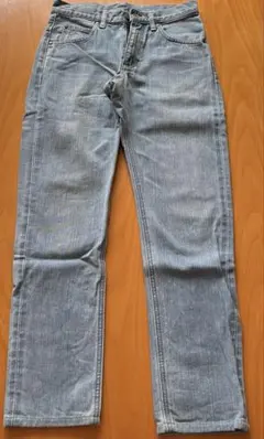 LEE ライトブルー ストレートデニムパンツ メンズ28