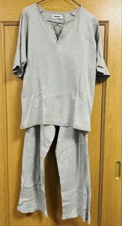 Remus ルームウェア セットアップ スモークグリーン