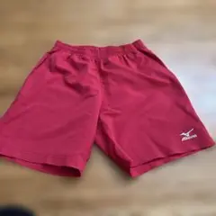 Mizuno 赤 ハーフパンツ