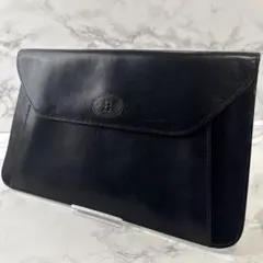 BALLY バリー イタリア製 本革 イタリアンレザー コンパクトクラッチバッグ