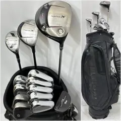 メンズ右利き初心者用 ヤマハ インプレス ゴルフクラブセット W-3011