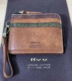 Ryu レザーウォレット ケース 財布 Ryu] L-Zip BOX (S) WALLET | Ryu(リュウ)公式ECサイト／Wath'z