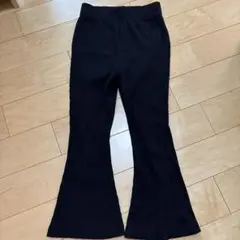 130cm ボトムス　ズボン　黒