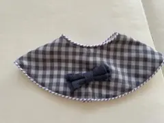 MARLMARL チェック柄 スタイ・よだれかけ