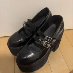 ハトメベルトシューズ bubbles 22.5~23.0cmのサムネイル