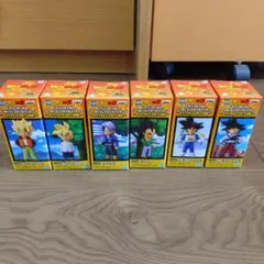 ドラゴンボール　ワールドコレクタブルフィギュア　EXTRA COSTUME 6体