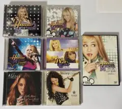 ハンナモンタナ マイリーサイラス CD DVD 7枚セット