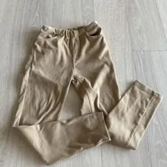 無印良品　130 長ズボン　ベージュ