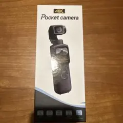 【即日発送可】4K Pocket camera ジンバル アクションカメラ