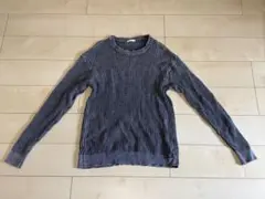 BAYFLOW (M)7Gワッフルニットベイフロー トップス ニット グレーのサムネイル