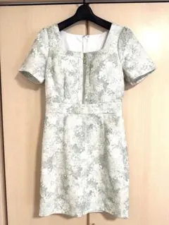 dazzy store キャバドレス ミニドレス S ライトグリーン 韓国風