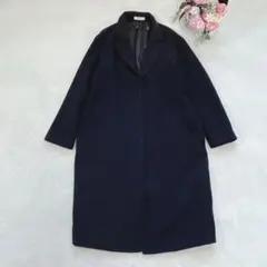 ニコアンド ロングコート レディース アウター 定番 シンプル ベーシック 無地
