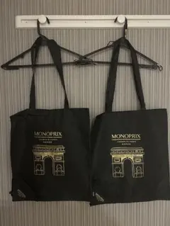 ラスト MONOPRIX エコバッグ シャンゼリゼ通り 2点